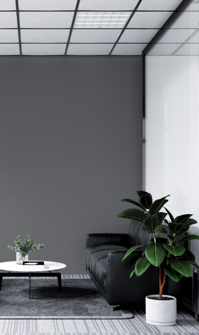 3D MDF PANEL DARK