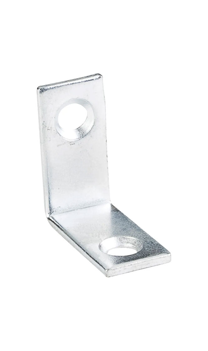 1" X 1" ZINC PLATED STEEL CORNER BRACE
