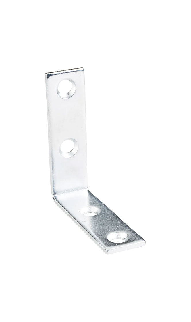 2" X 2" ZINC PLATED STEEL CORNER BRACE