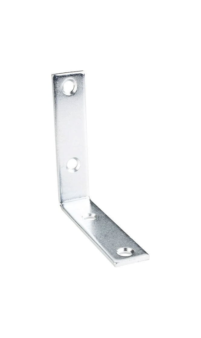 3" X 3" ZINC PLATED STEEL CORNER BRACE