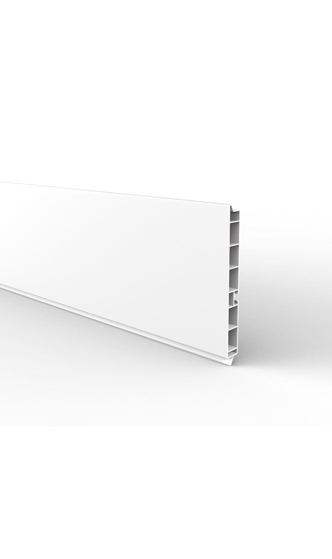 PVC BASEBOARD WHITE