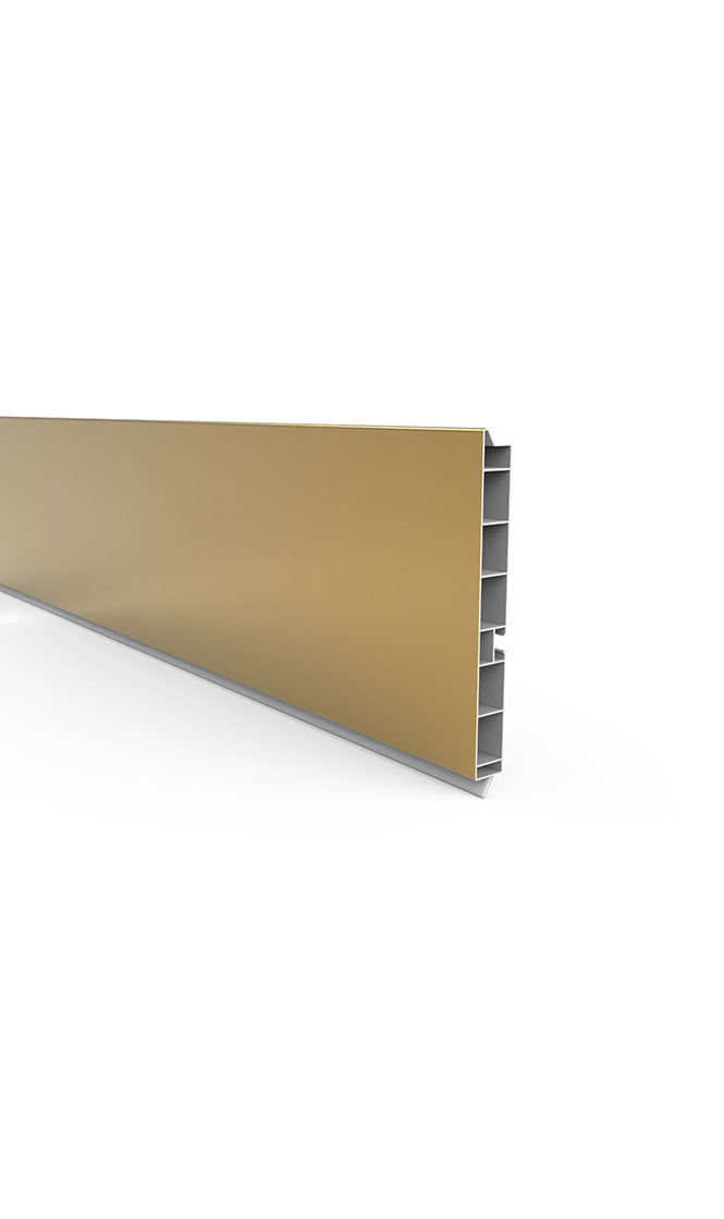 Led Baseboard Gold PVC BASEBOARD GOLD
