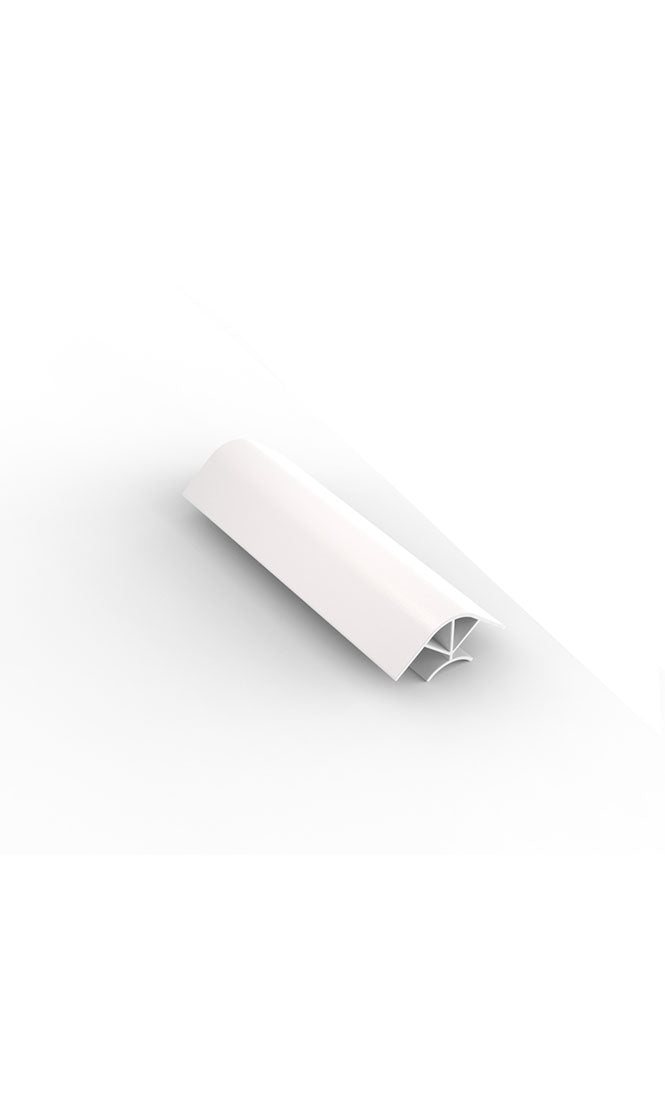 PVC CORNER BRACKET WHITE