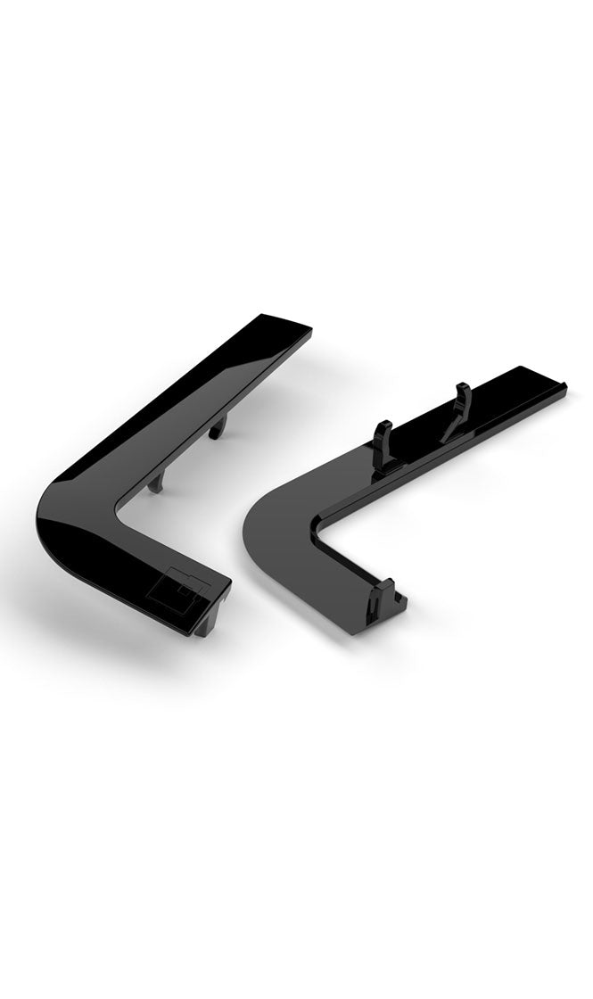 END CAP FOR UPPER GOLA PROFILE BLACK