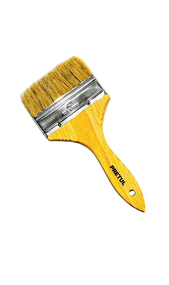 WOOD HANDLE BRISTLE CHIP BRUSH