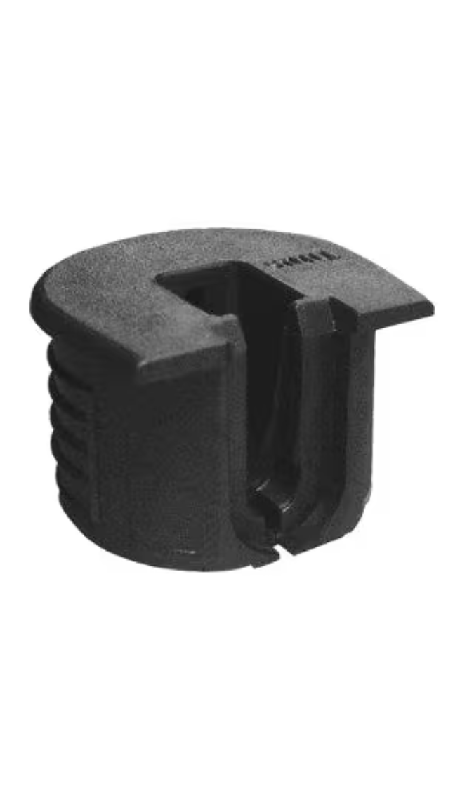 CamFix 19mm Knock-In Housing For Drop-On System 6 Dowel, Black