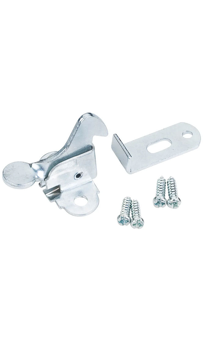 ZINC FINISH ELBOW CATCH POLYBAGGED WITH SCREWS