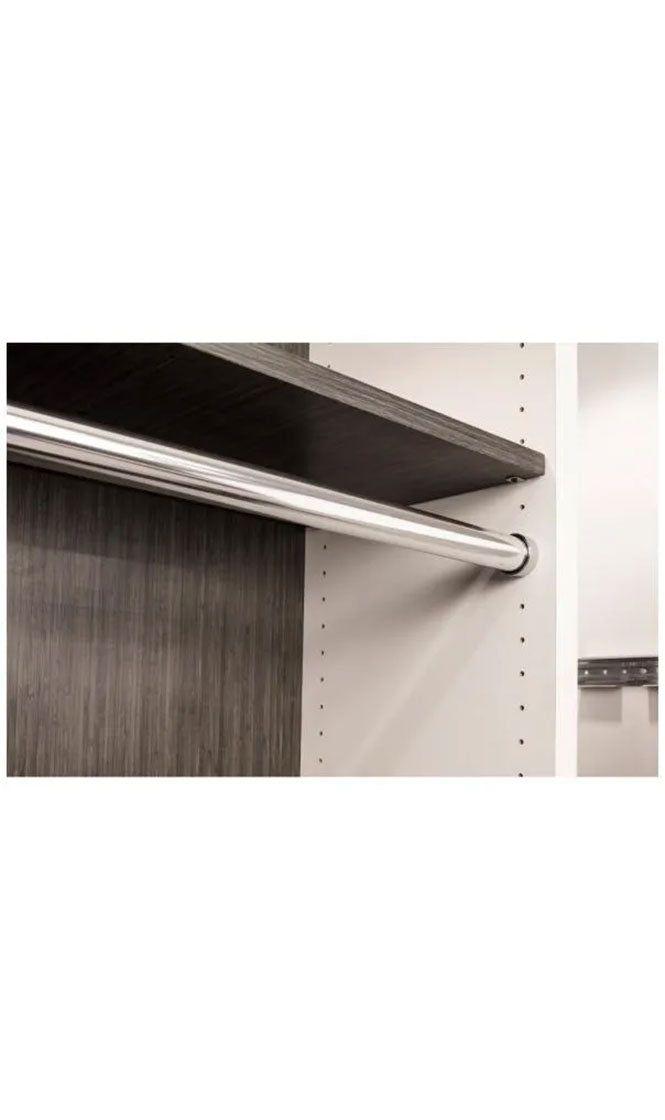 1-1/16"X8' ROUND STEEL CLOSET RODS