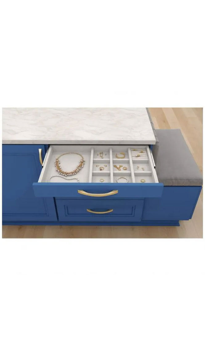 10-COMPARTMENT JEWELRY ORGANIZER DRAWER