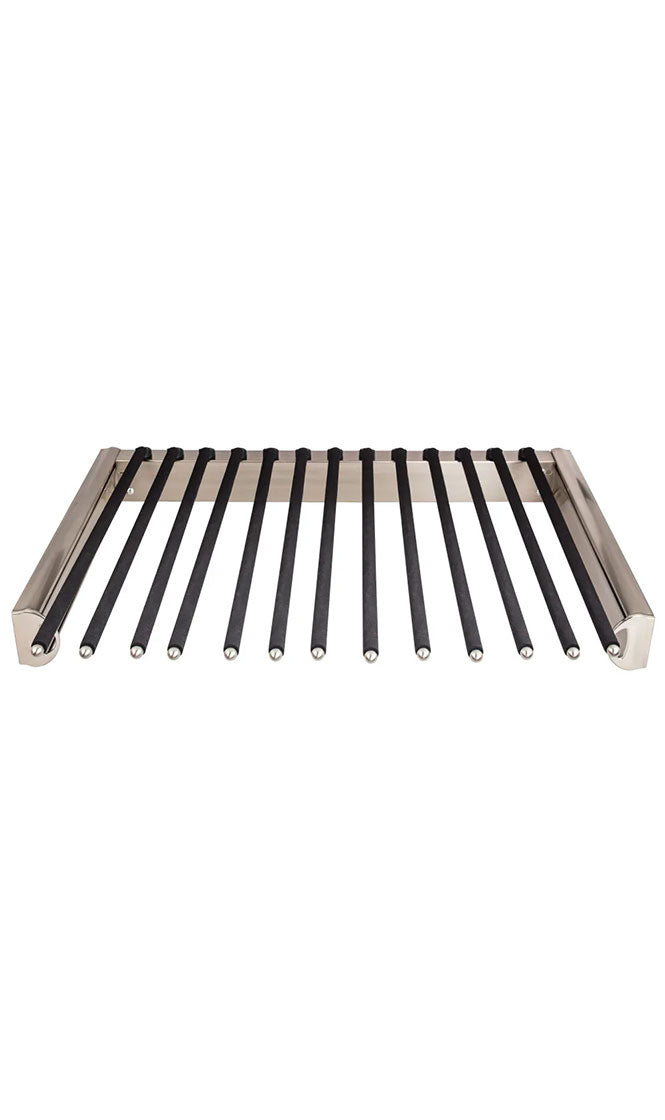 SATIN NICKEL 24" WIDE PANT RACK