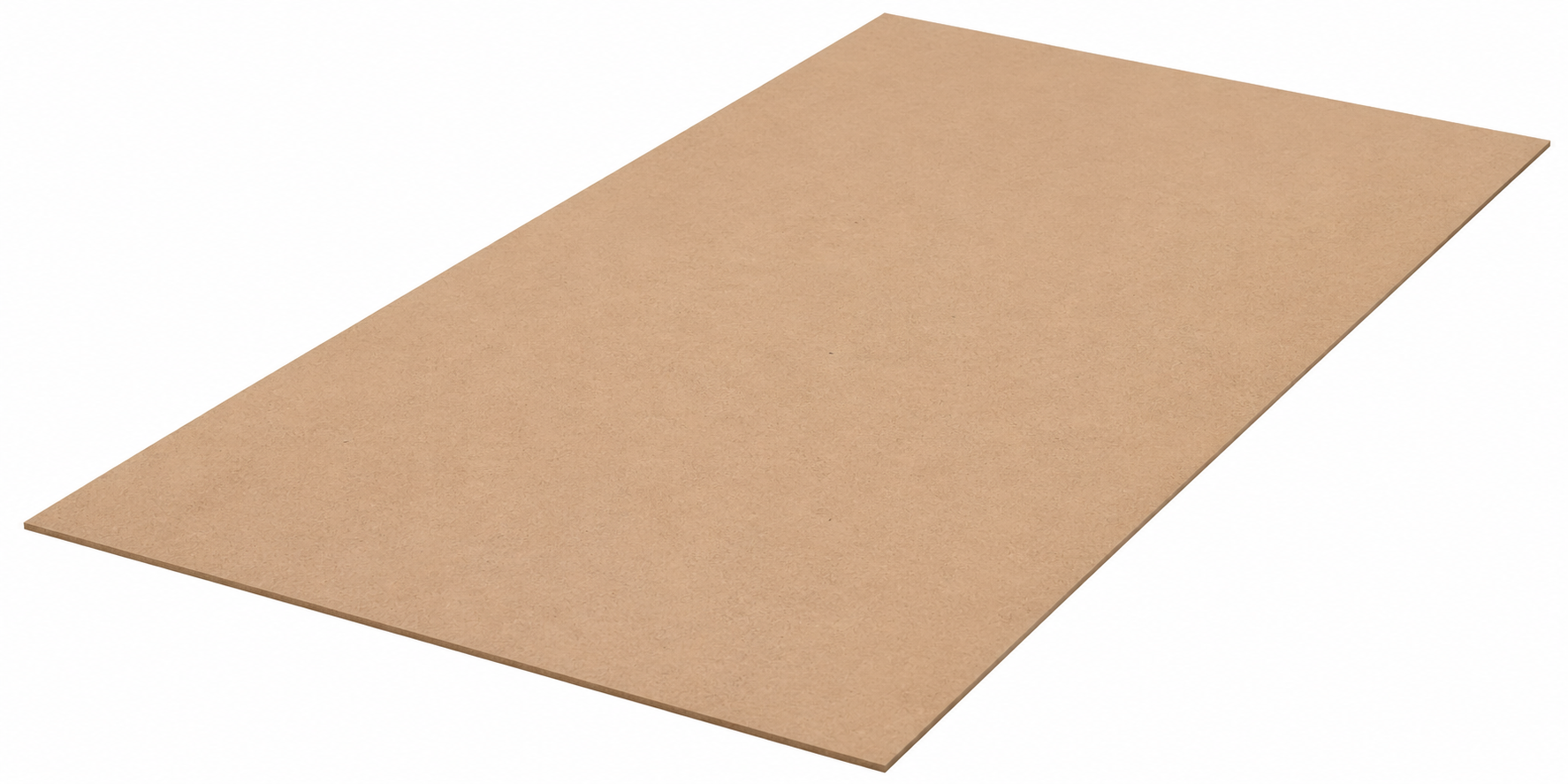 MDF BACKING RAW - PLAIN  1/8" 4 X 8"
