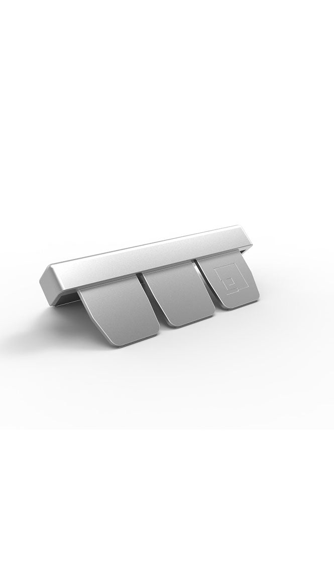 PLASTIC CORNER CAP FOR EURO COMPACT 36 CHROME