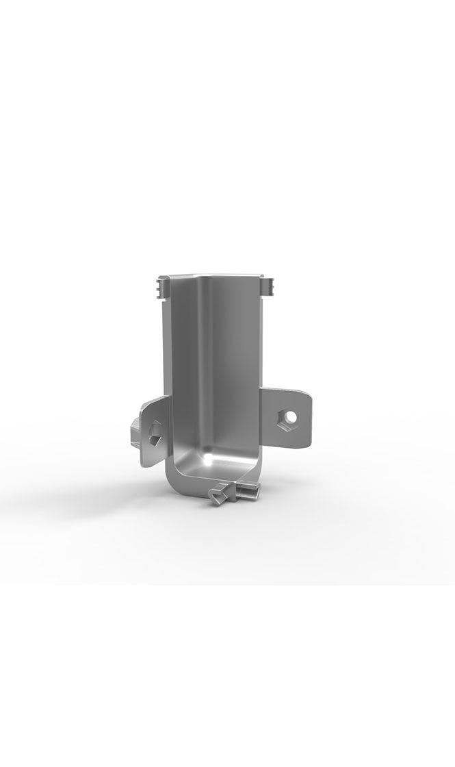 PLASTIC INTERNAL CORNER FOR GOLA PROFILE PULISHED