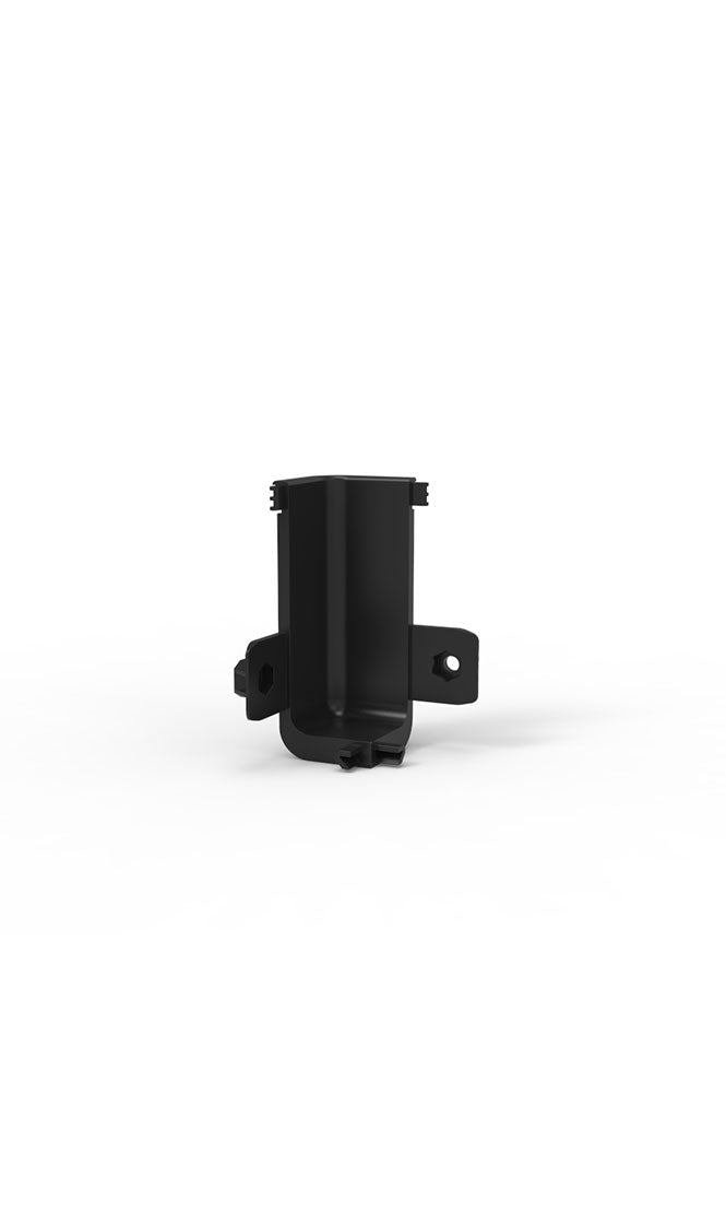 PLASTIC INTERNAL CORNER FOR GOLA PROFILE BLACK