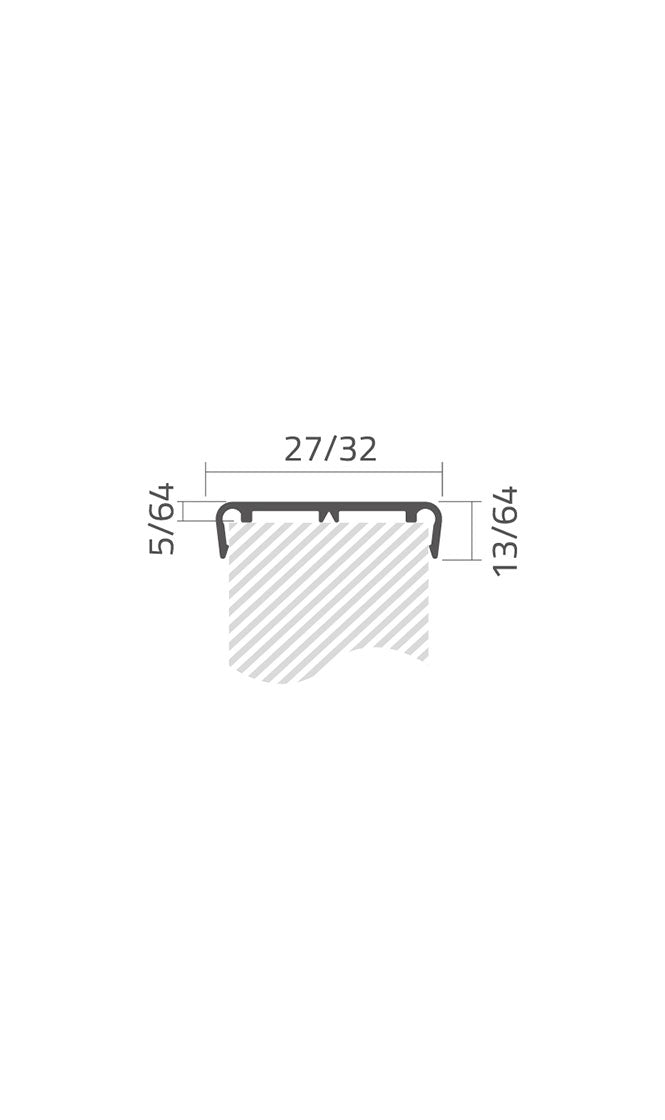 ALUMINUM EDGEBANDING FOR EURO 19
