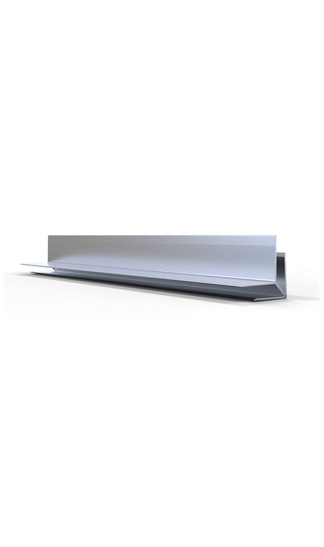 CORNER BRACKET ALUMINUM FOR BASEBOARD
