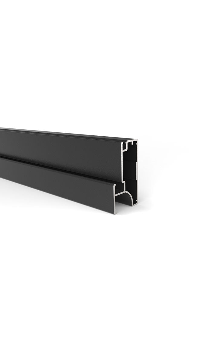 INTER ALUMINUM PROFILE BLACK