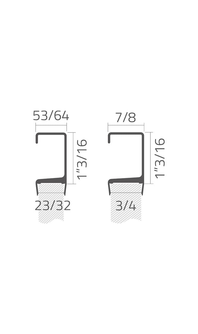 MC HANDLE ALUMINUM PROFILE