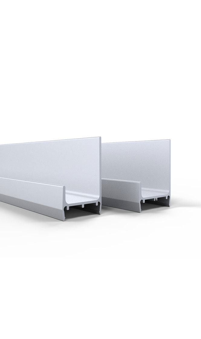 ALUMINUM HANDLE PROFILE TYPE “J” - 9.84 ft.