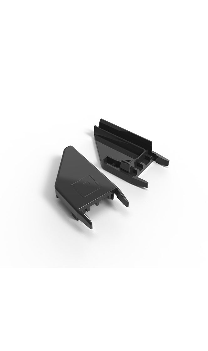 PLASTIC CAP FOR HANDLE ALUMINUM PROFILE BLACK