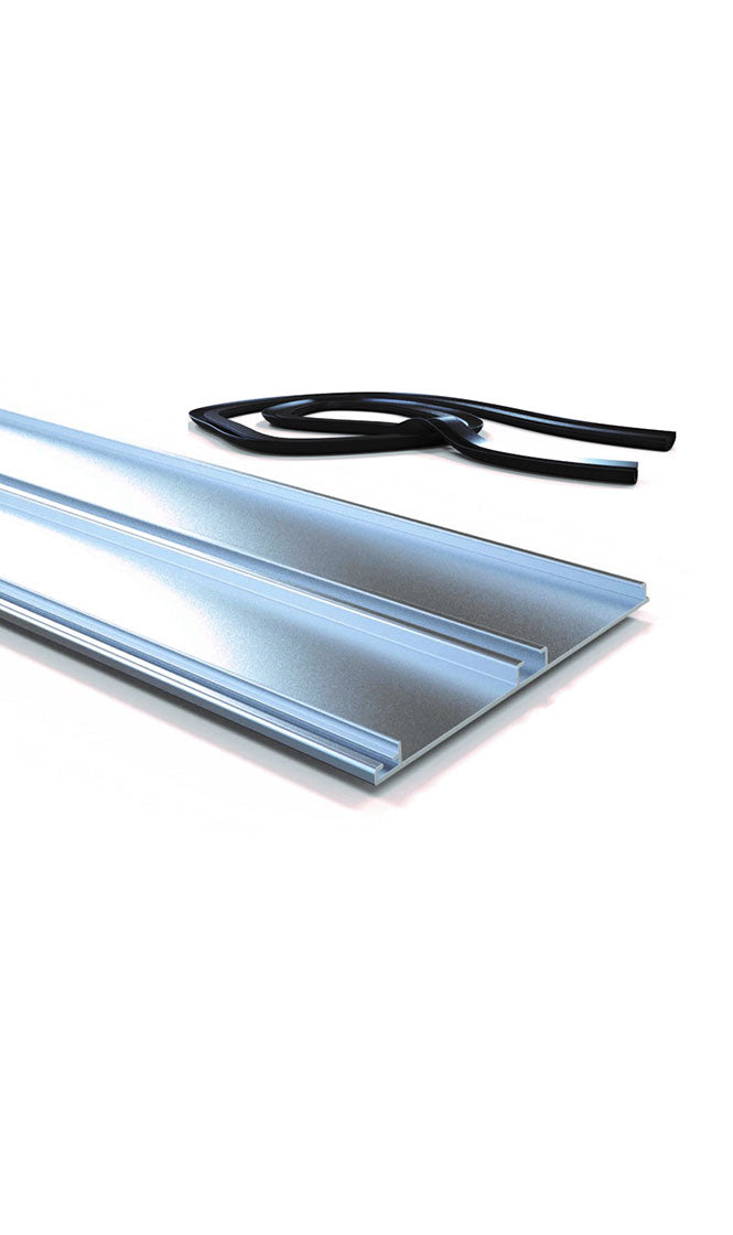 Aluminum Baseboard 9.84 ft.