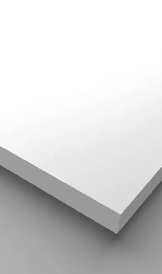 MDF WHITE SUPER MATTE 2 SIDED