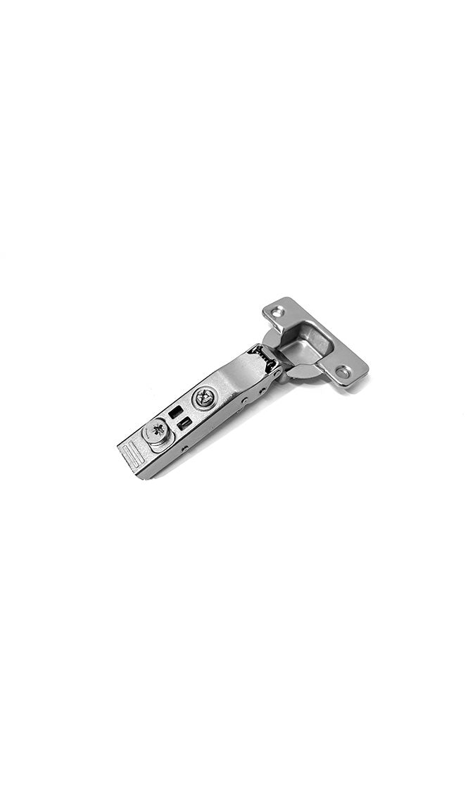 110 SOFT CLOSE FULLOVERLAY CLIP ON HINGE WITH DOWELS / ADJUSTABLE CAM PLATE