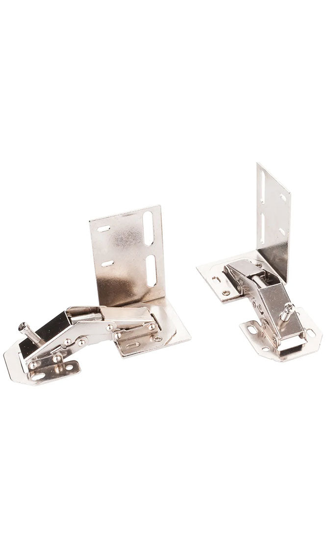 TIPOUT HINGES FOR TIPOUT TRAY SYSTEM
