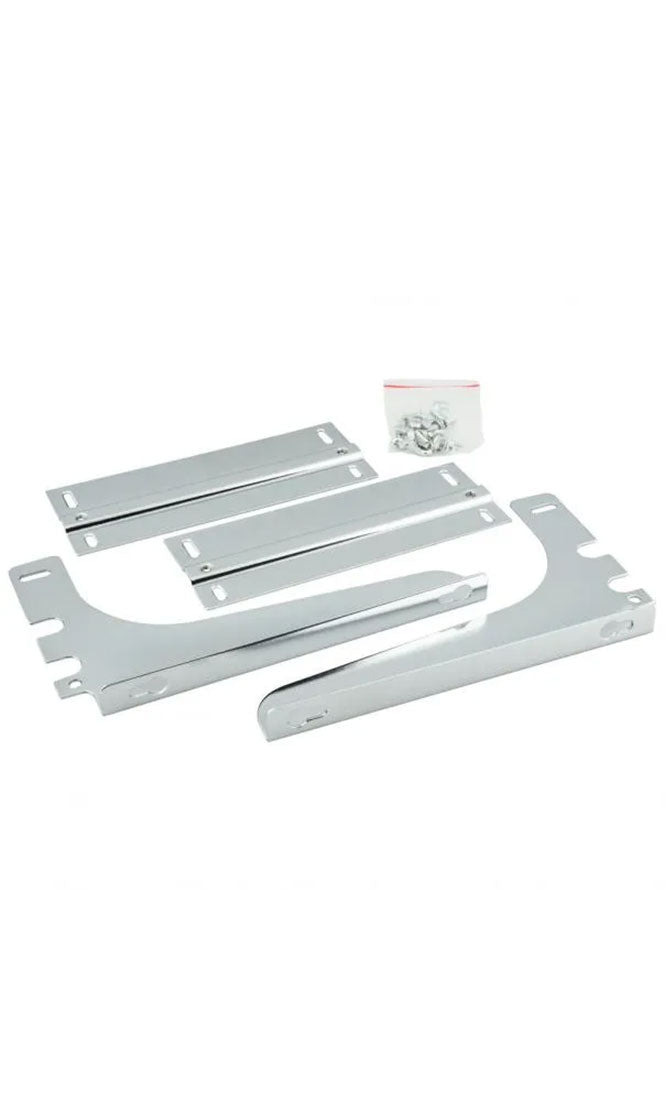 POLISHED CHROME DOOR MOUNTING KIT FOR CAN-EBM SERIES