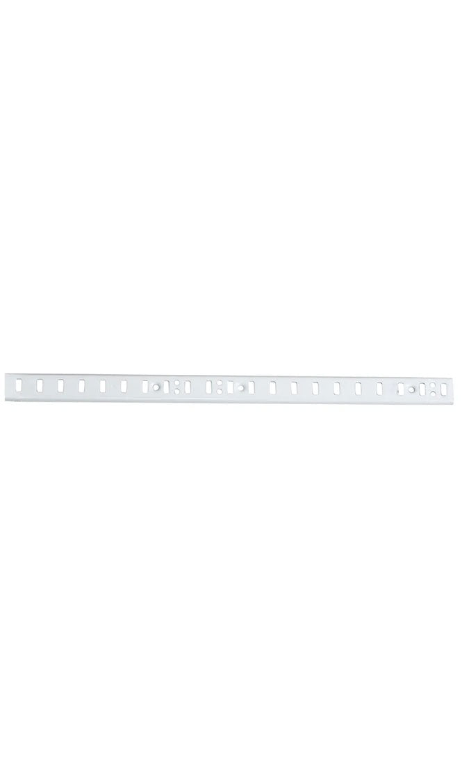 60" WHITE SINGLE-TRACK SHELF STANDARD