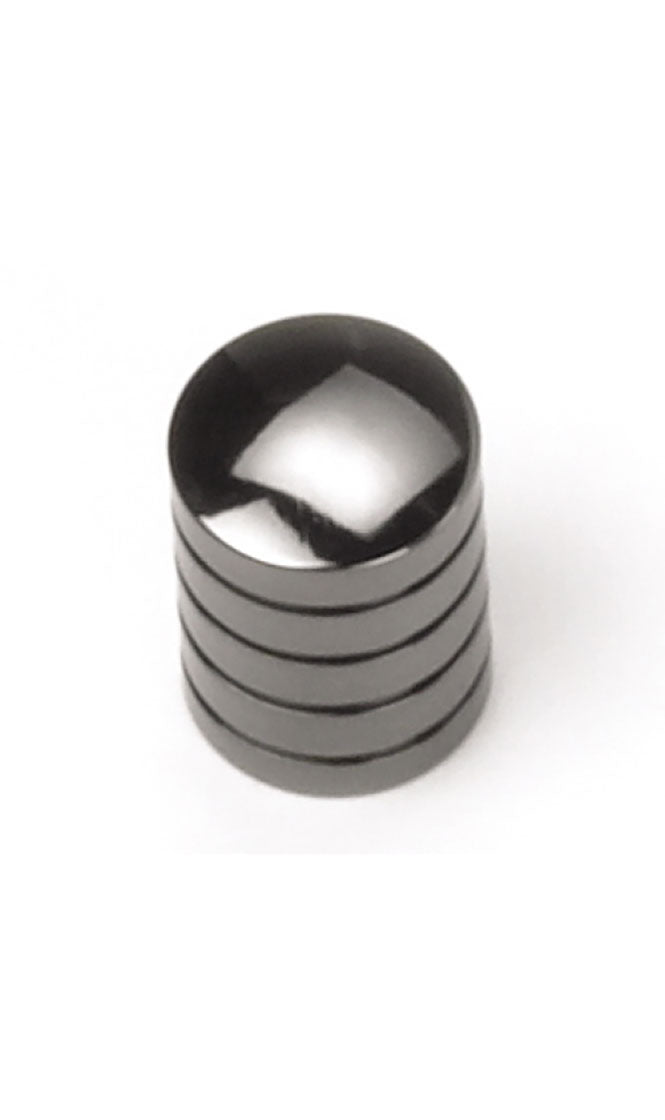 5/8" DELANO CYLINDER KNOB - BLACK NICKEL