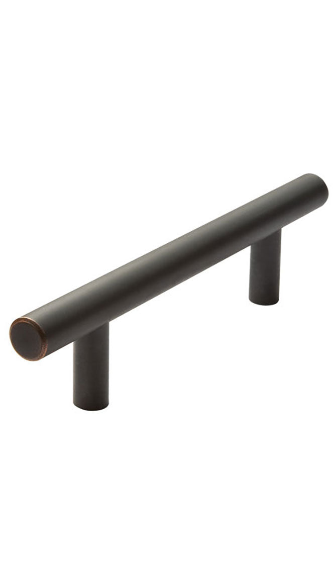 STEEL T-BAR PULL - OIL RUBBED BRONZE - 3"