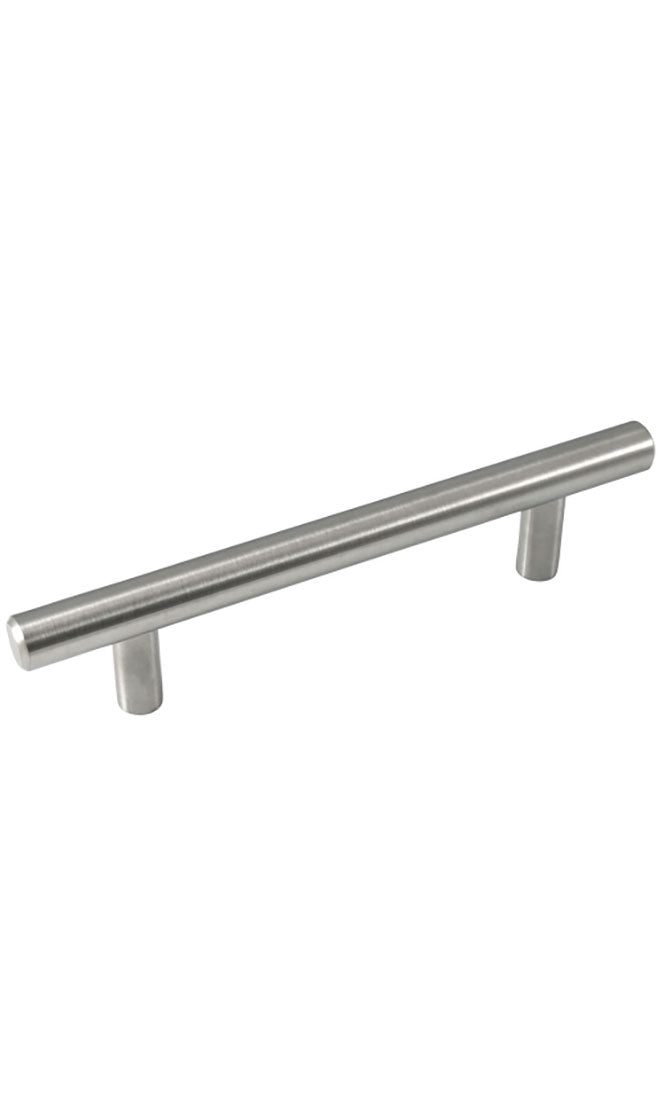 MELROSE STAINLESS STEEL T-BAR PULL - 3" - 5" OVERALL