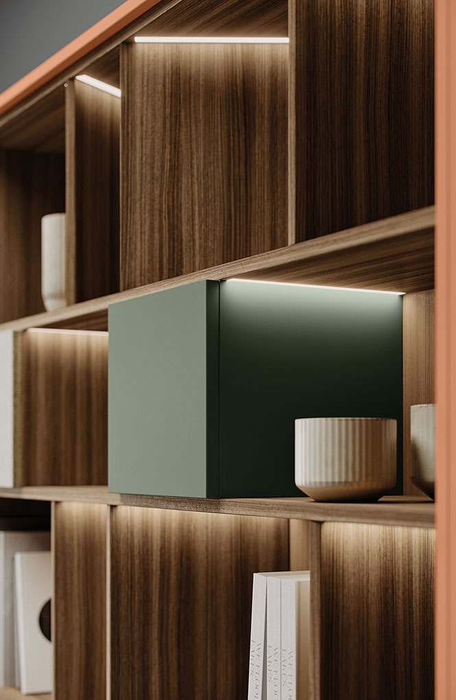 MELAMINE TOBACCO FRANKLIN WALNUT