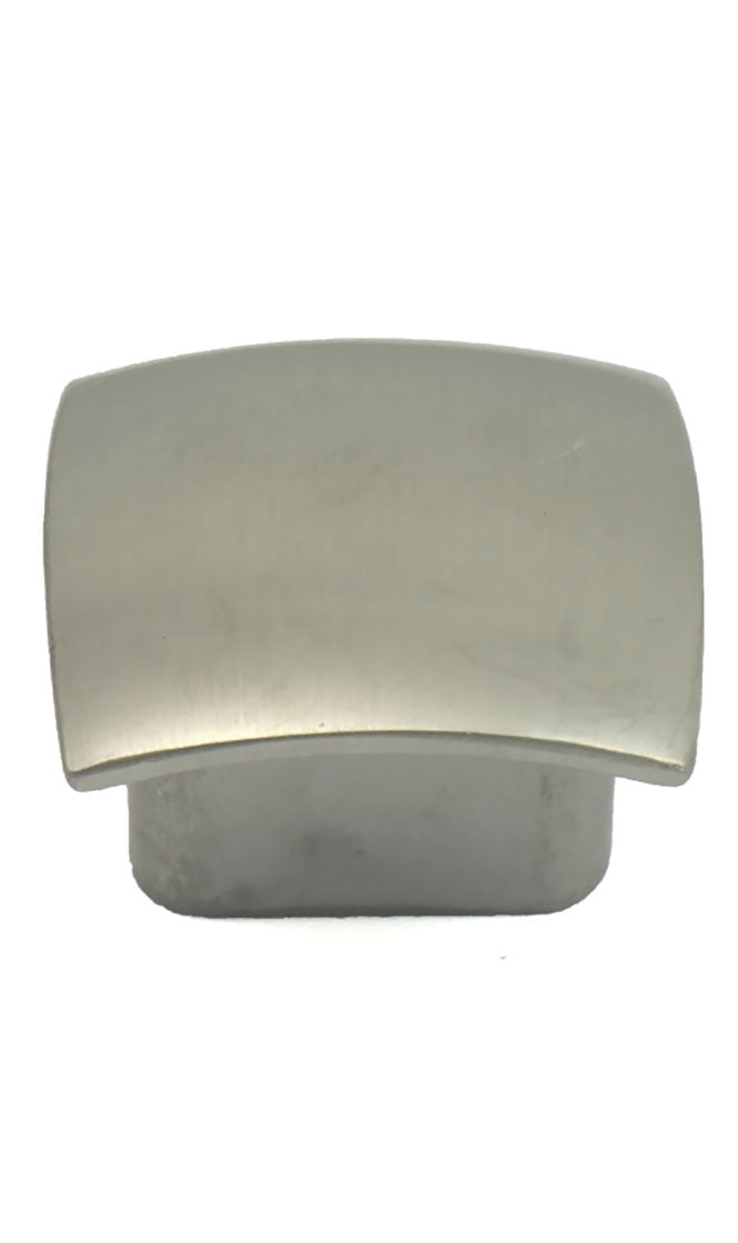 1 1/2" SQUARE KNOB - SAVANNA - SATIN NICKEL