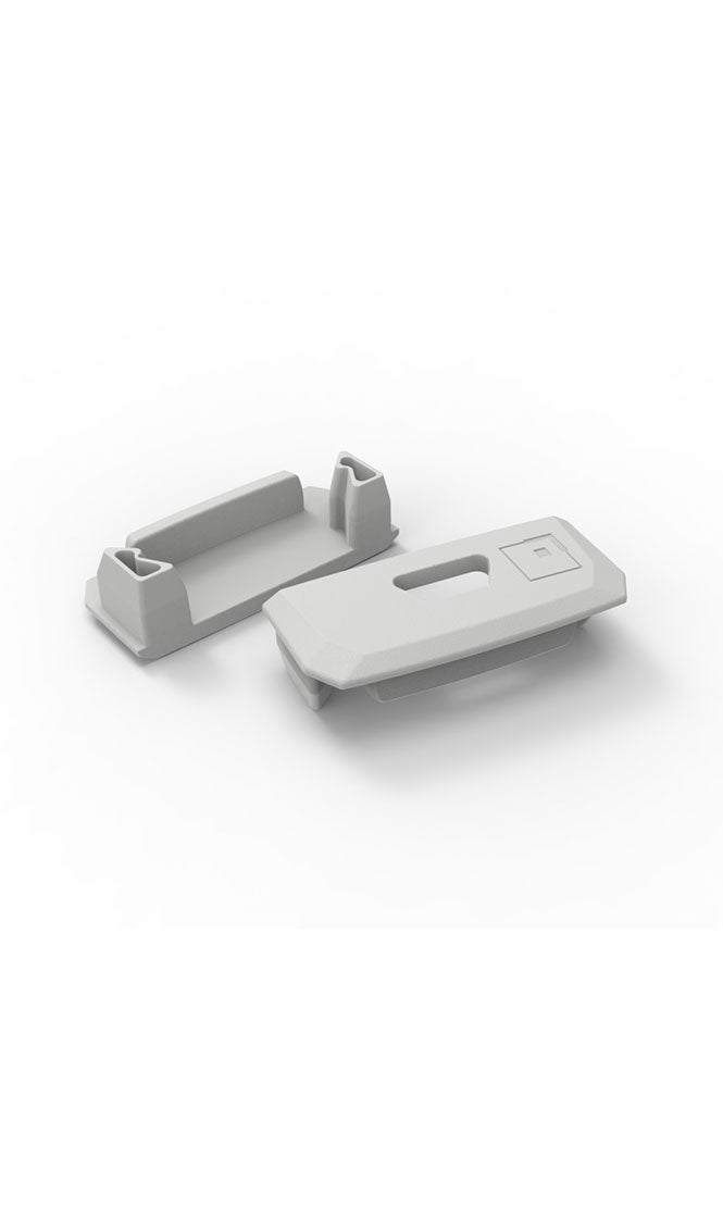 Cap For LED Profile Setting Grey