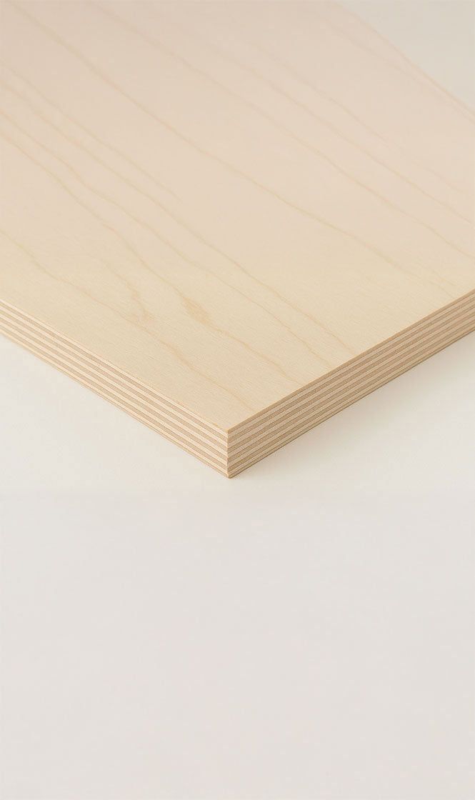 Plywood Laminated 1/4 White 1 Side
