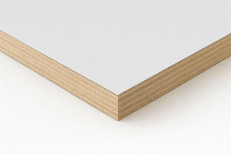 LAMINATED PLYWOOD 1/2" WHITE 2 SIDE