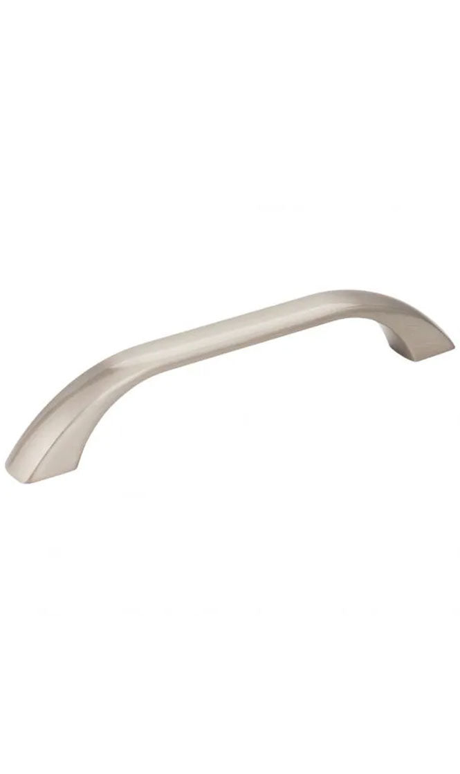 128 MM CENTER-TO-CENTER SATIN NICKEL SQUARE SONOMA CABINET PULL