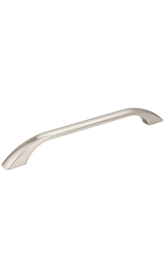 192 MM CENTER-TO-CENTER SATIN NICKEL SQUARE SONOMA CABINET PULL