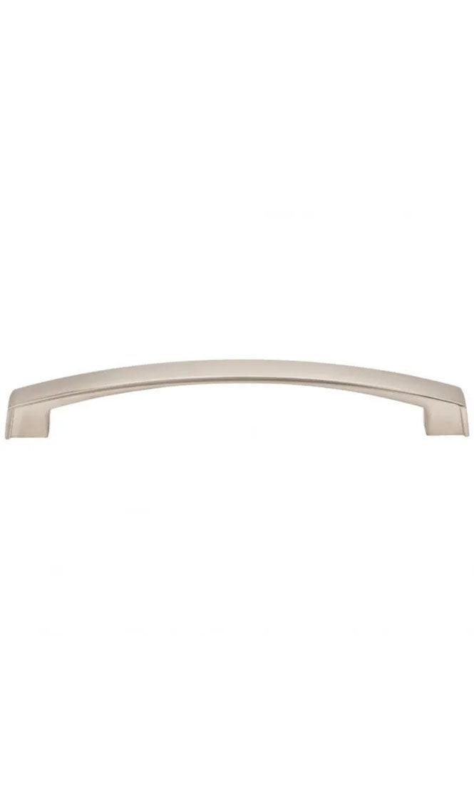 192 MM CENTER-TO-CENTER SATIN NICKEL MERRICK CABINET PULL