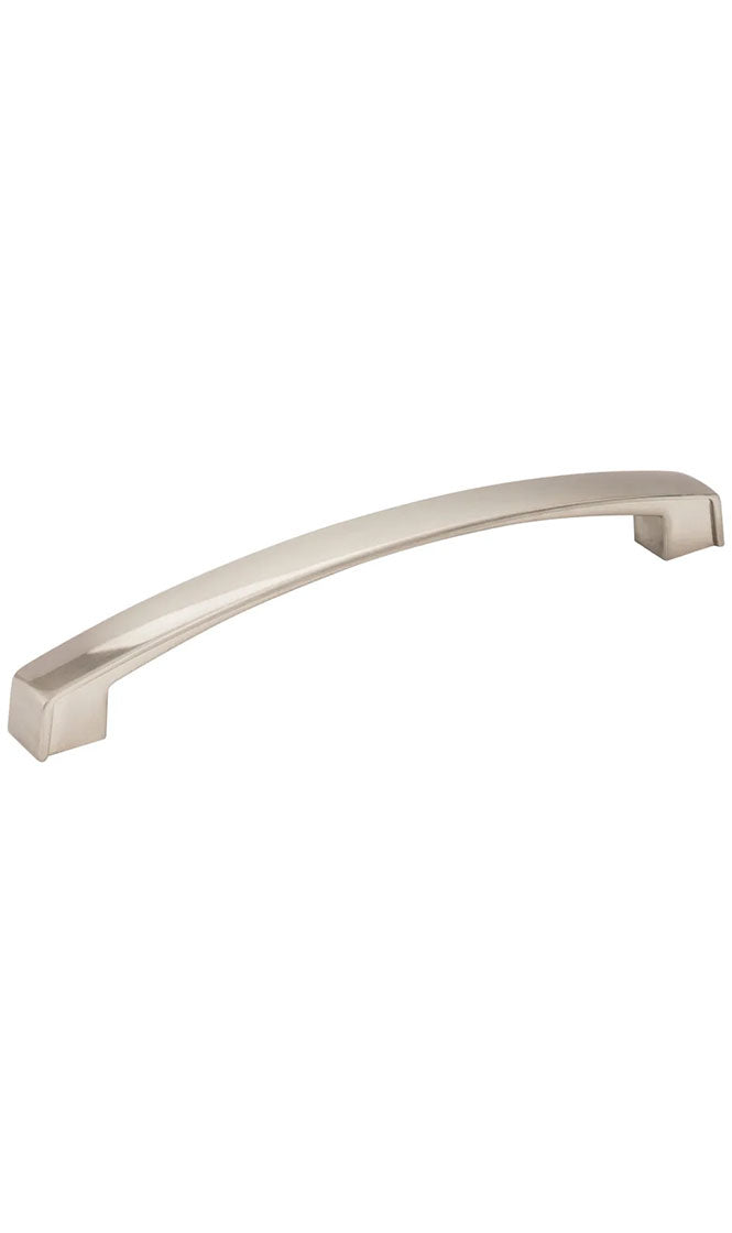 96 MM CENTER-TO-CENTER SATIN NICKEL MERRICK CABINET PULL