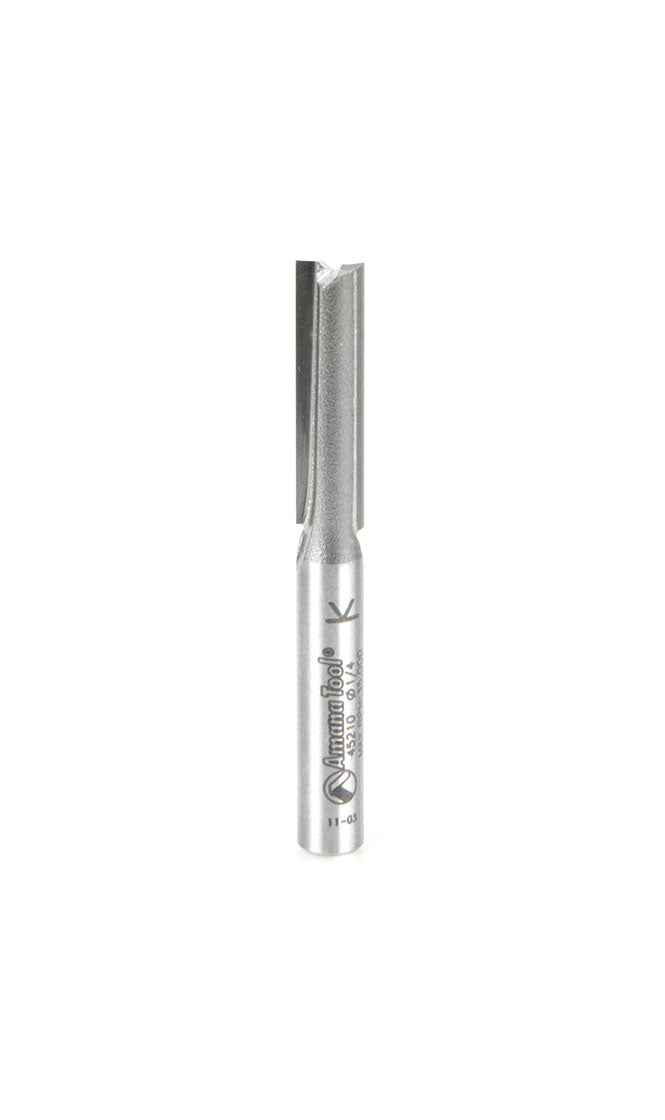 Carbide Tipped Straight Plunge High Production 1/4 Dia x 1 Inch x 1/4