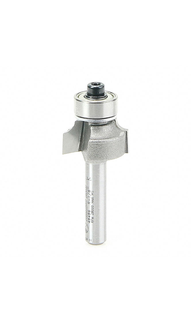 Carbide Tipped Corner Round 1/8 Radius X 3/4 Dia X 3/8 x 1/4 Inch Shank