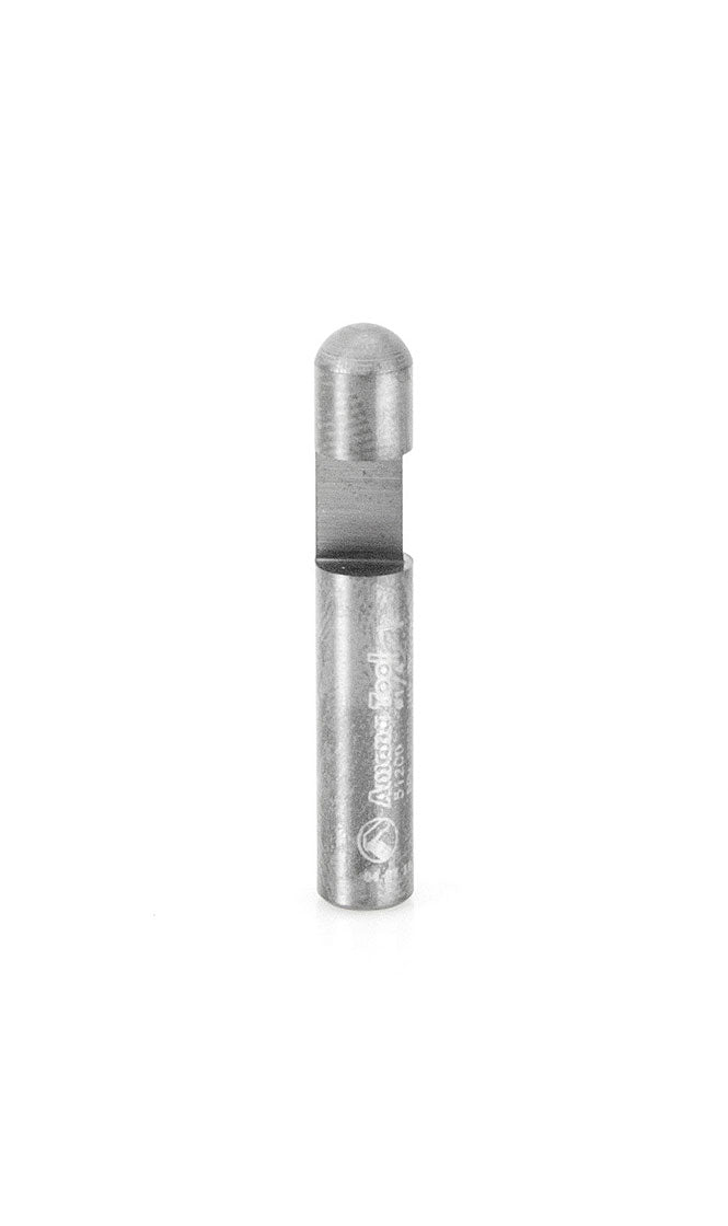Solid Carbide Panel Pilot Flush Trim 1/4 Dia X 1/4 x 1/4 Inch Shank 1-Flute