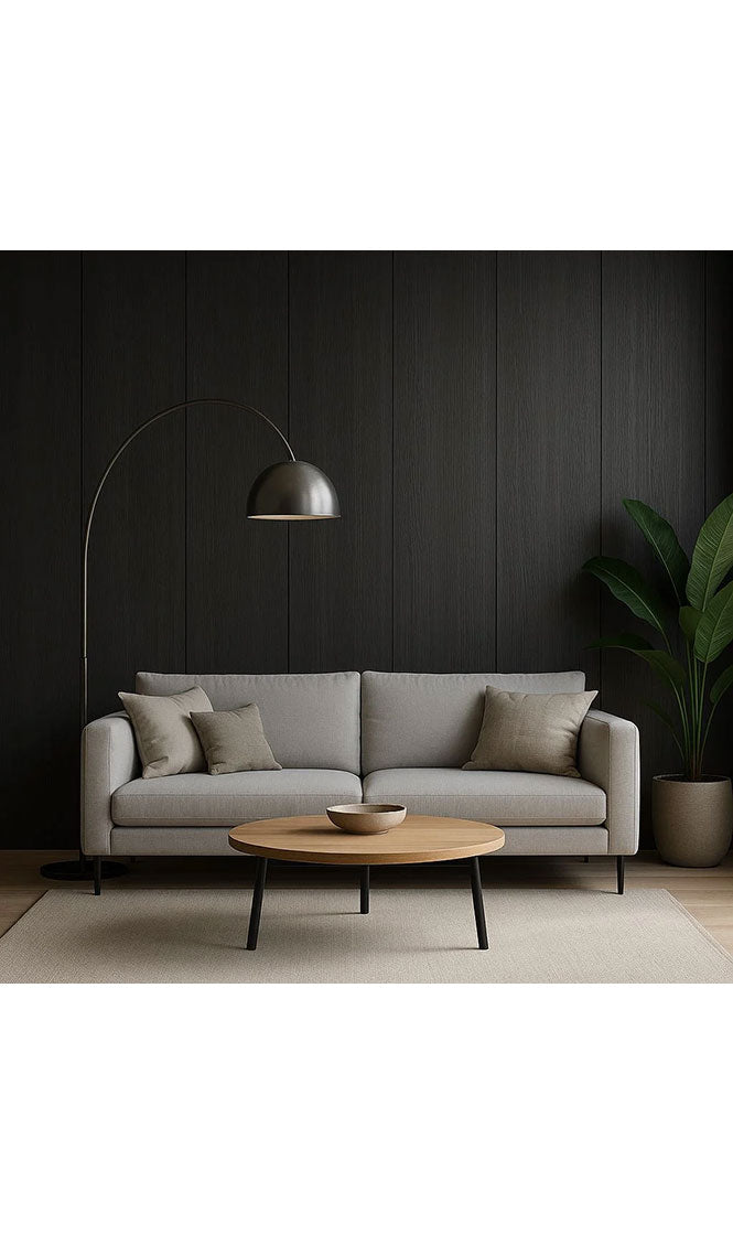 FLAT PANEL DARK OAK