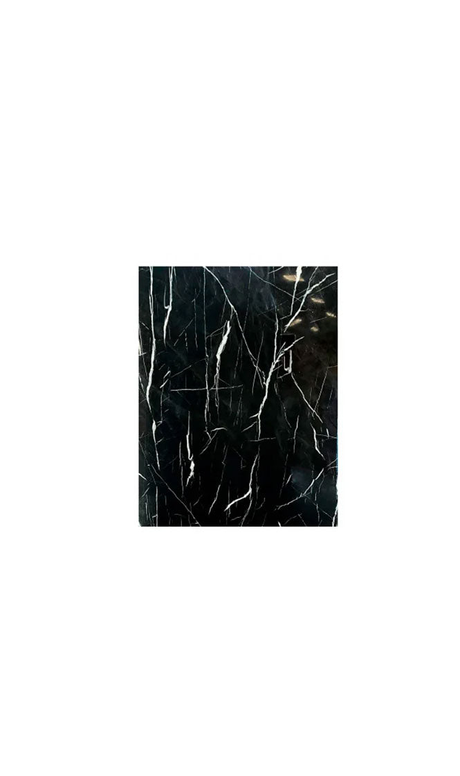 PVC MARBEL SHEET MARQUINA BLACK