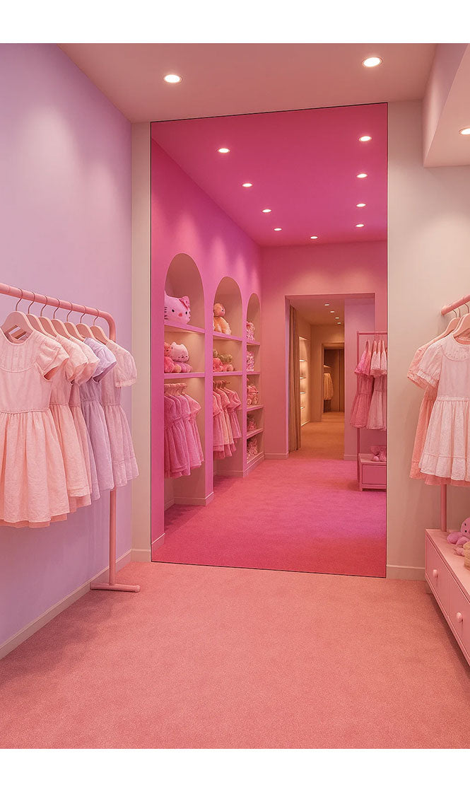 PVC Pink Mirror Sheet