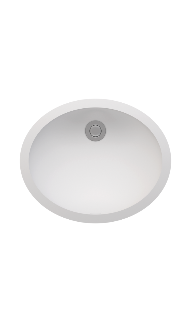 VANITY BOWL (OVERFLOW) ARTIC WHITE