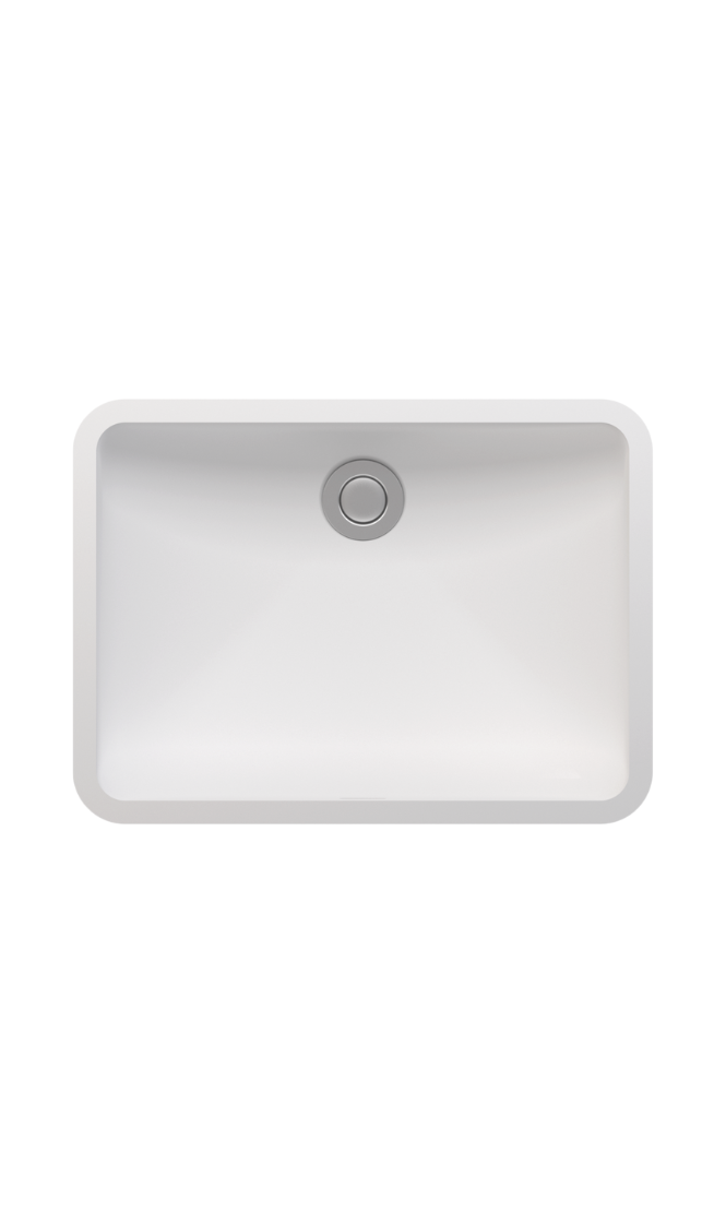 VANITY RECTANGULE SINGLE SINK  (OVERFLOW)